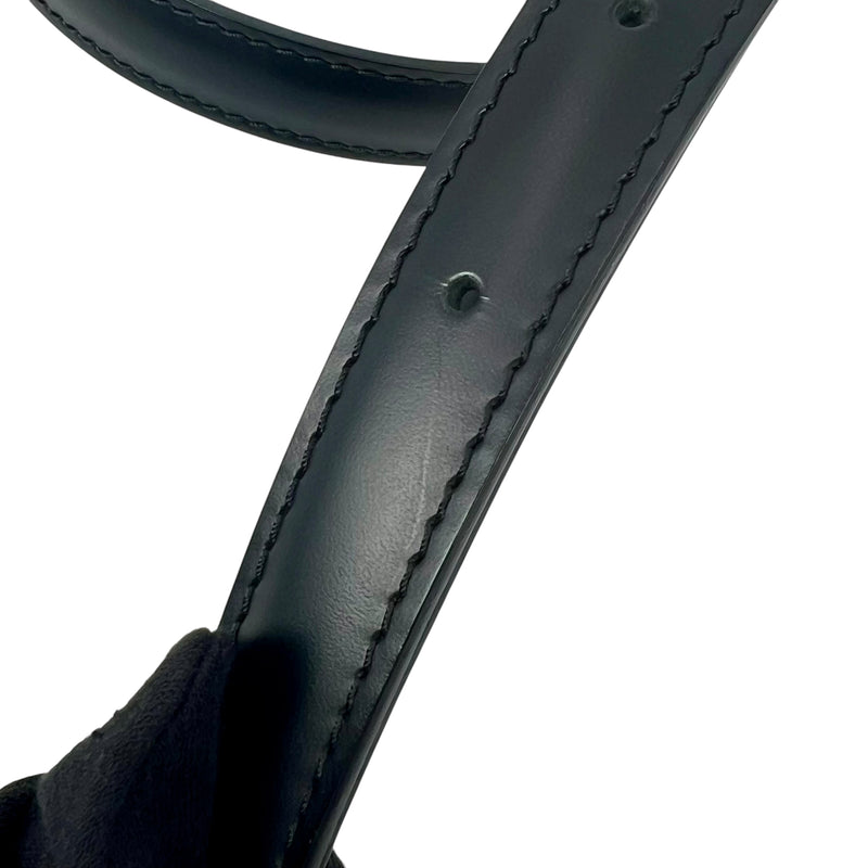Louis Vuitton Black Leather Strap