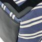 BALENCIAGA Stripe Navy Cabas