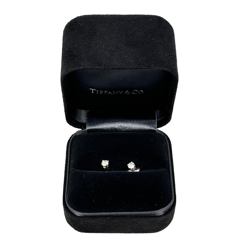 Tiffany Solitaire Diamond Earring
