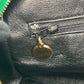 CHANEL Fringed Charm Chain Shoulder Green