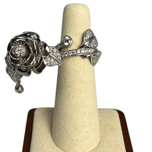 Platinum 950 Diamond Double Ring