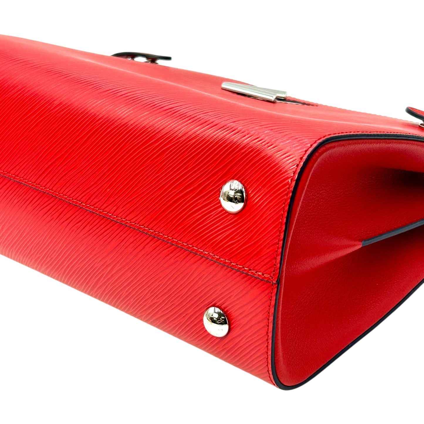 Louis Vuitton ツイスト トート コクリコ エピ レザー ハンドバッグ - レッド