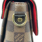 Louis Vuitton Monogram Croisette PM 2way Hand Bag - Brown