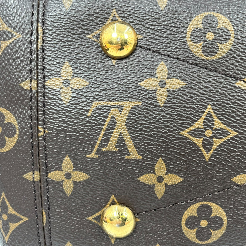 Louis Vuitton Monogram Pallas Safran 2way Hand Bag