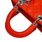 Dior Lady Dior 2way Bag - Orange