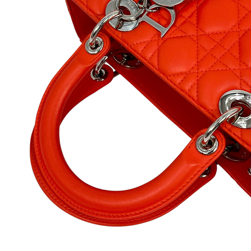 Dior Lady Dior 2way Bag - Orange