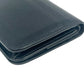BALENCIAGA Classic Cash Leather Coin Purse Card Case Wallet - Black