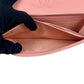 CHANEL Caviar Skin Bi-Fold Long Wallet - Pink