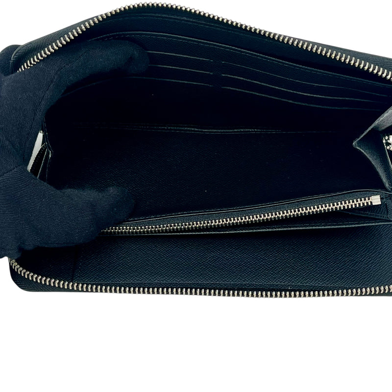Louis Vuitton Damier Gra Phite Zippy Organizer Long Wallet - Black - CA0148