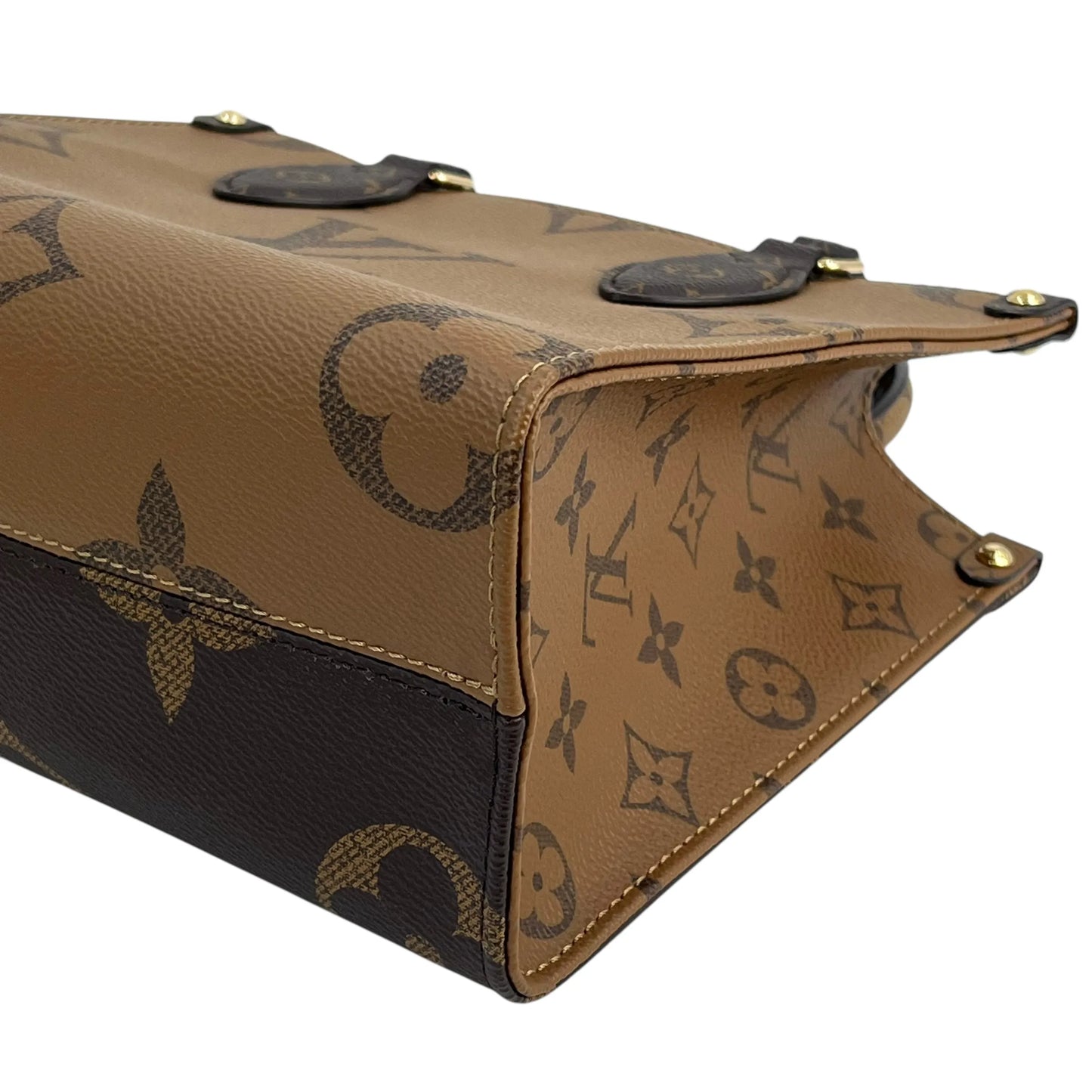Louis Vuitton On The Go PM Hand Bag Shoulder Bag - Brown