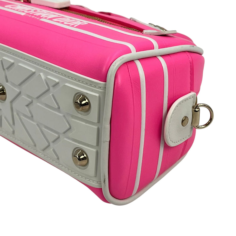 Dior Vibe Small Bowling Bag Handbag/Shoulder Bag - Pink 