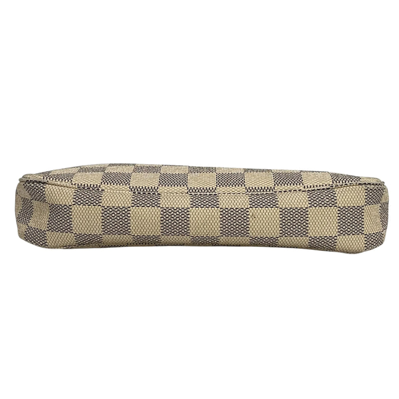 Louis Vuitton Damier Azur Pochette Accessories Pouch - White