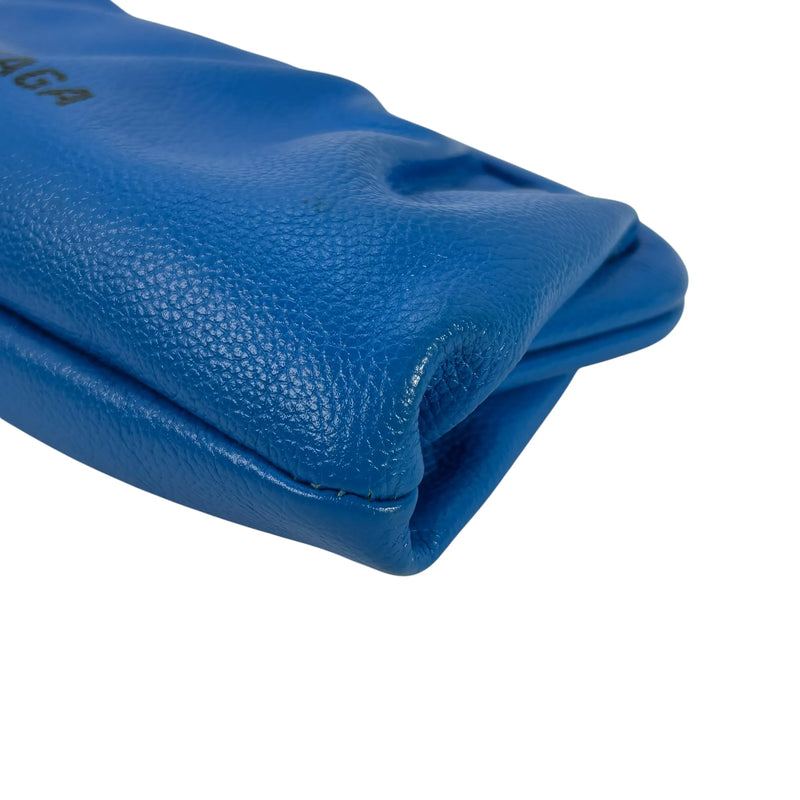 BALENCIAGA Cloud Shoulder Bag - Blue