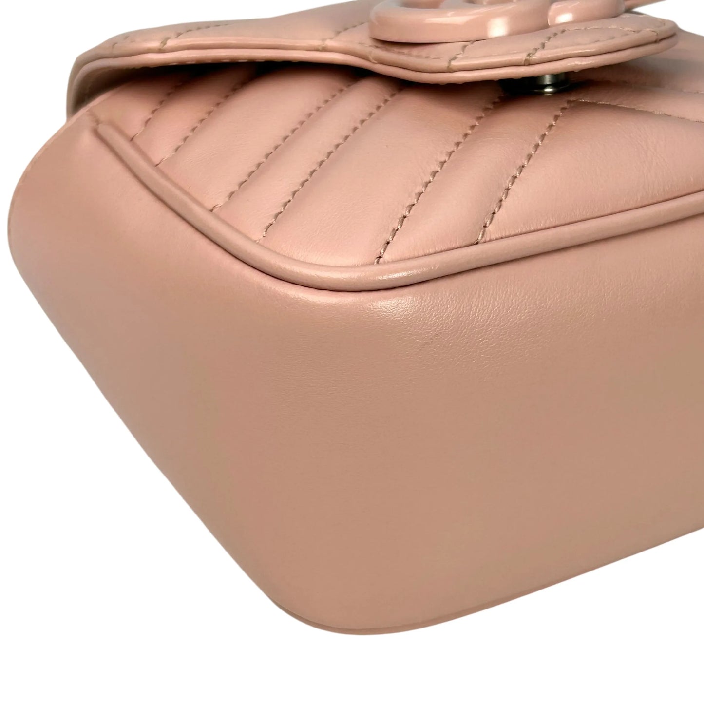 GUCCI GG Marmont Mini Bag Shoulder Bag - Pink