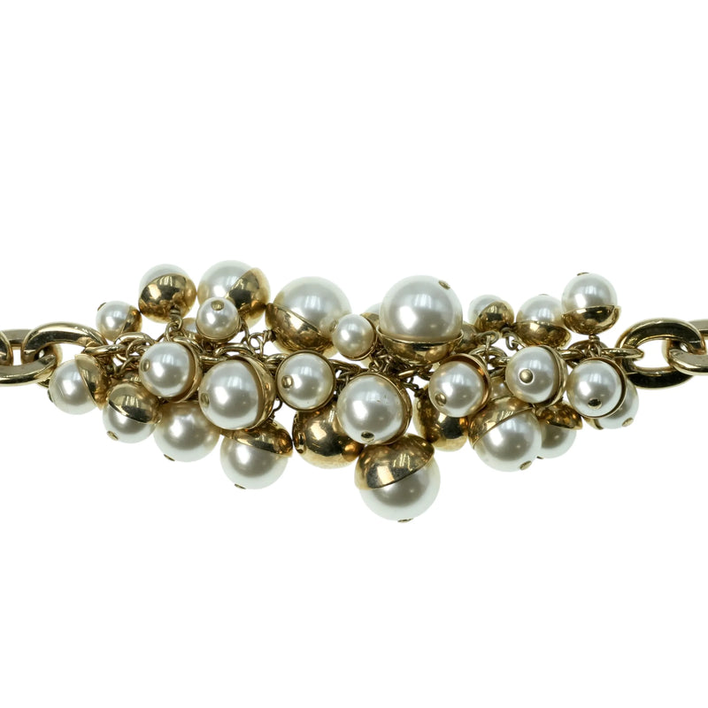 Dior Pearl Charm Bracelet - Gold Plated