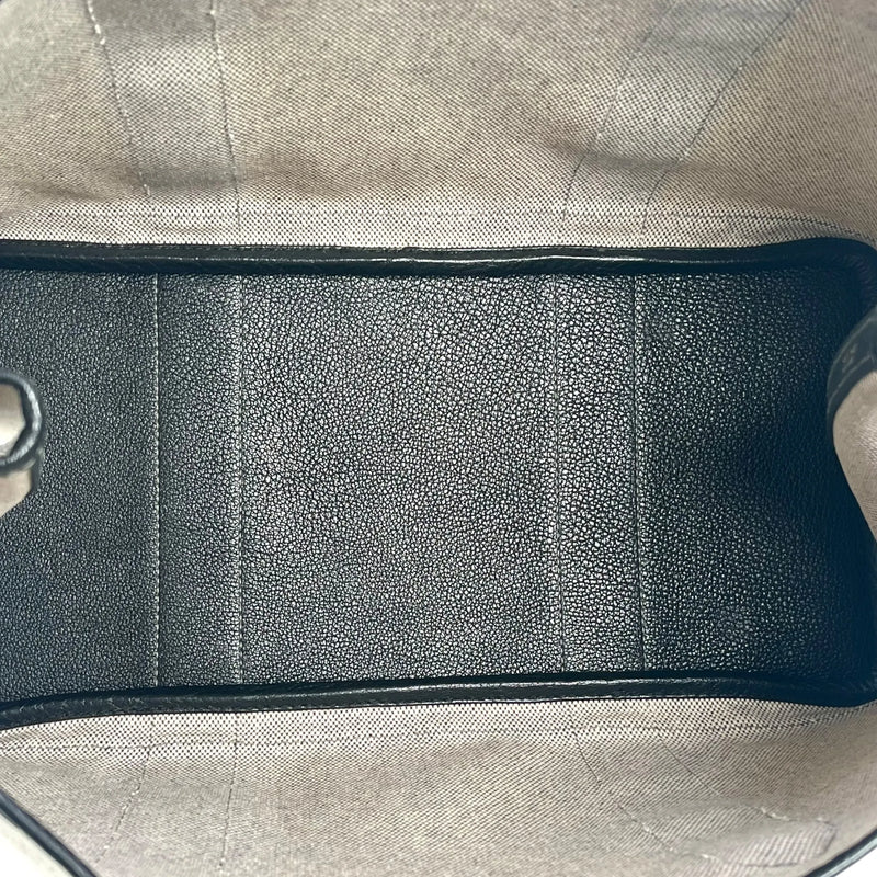 Hermès Garden Party PM ▢J Stamp (2006) Handbag/Tote Bag - Black/Noir 