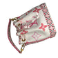 Louis Vuitton Monogram Nano Noe By The Pool Bucket Bag - Pink×White