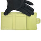 CHANEL Materasse Lambskin Card Case - Lime Yellow