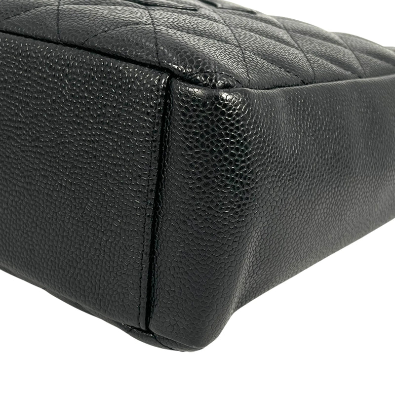 CHANEL Materasse PST Caviarskin Chain Tote Bag - Black