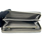 Valentino Rockstud Round Fastener Long Wallet - Gray