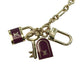 Louis Vuitton Porte Monnaie Coeur Vernis Coin Case - Purple