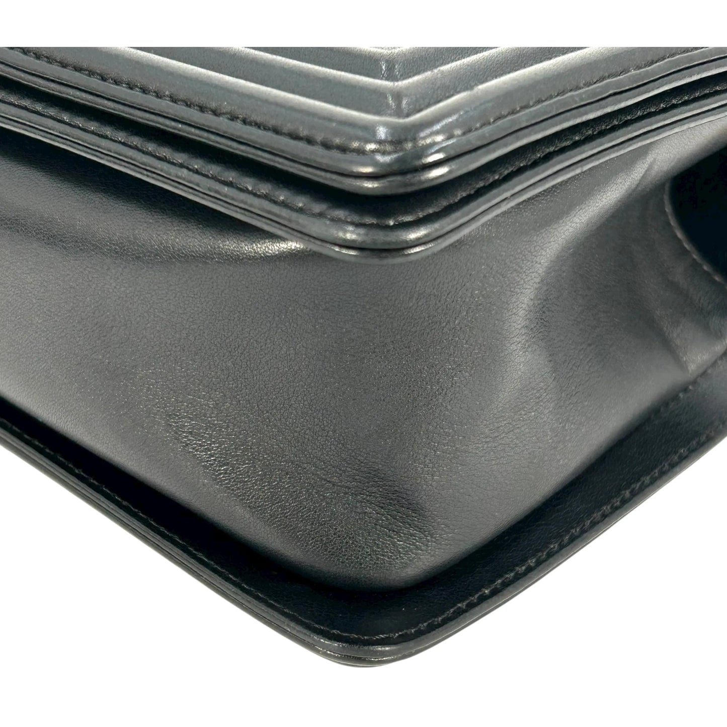 CHANEL Boy Chanel Hand Bag Shoulder Bag - Black