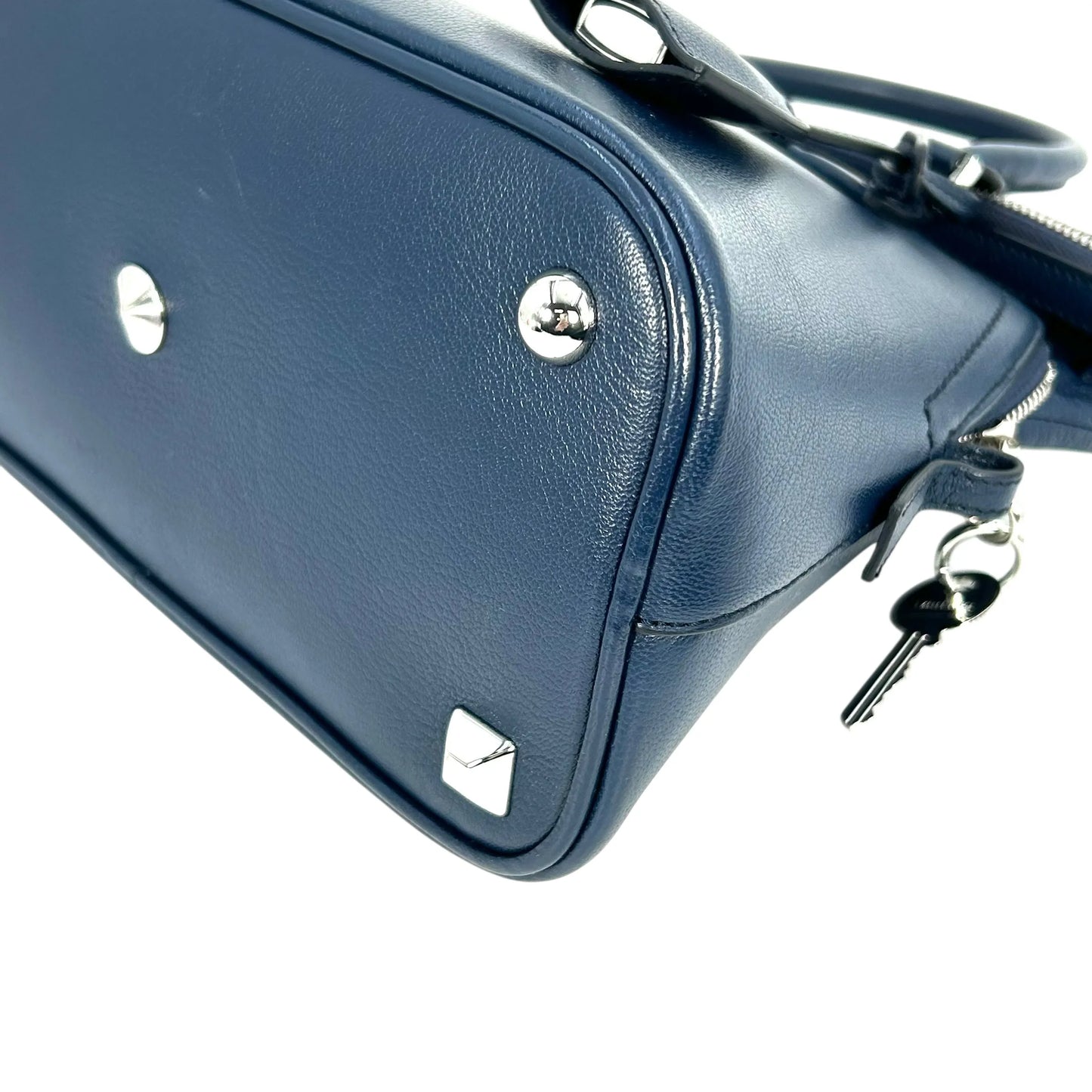 Margiela 5AC Leather Hand Bag Shoulder Bag - Navy