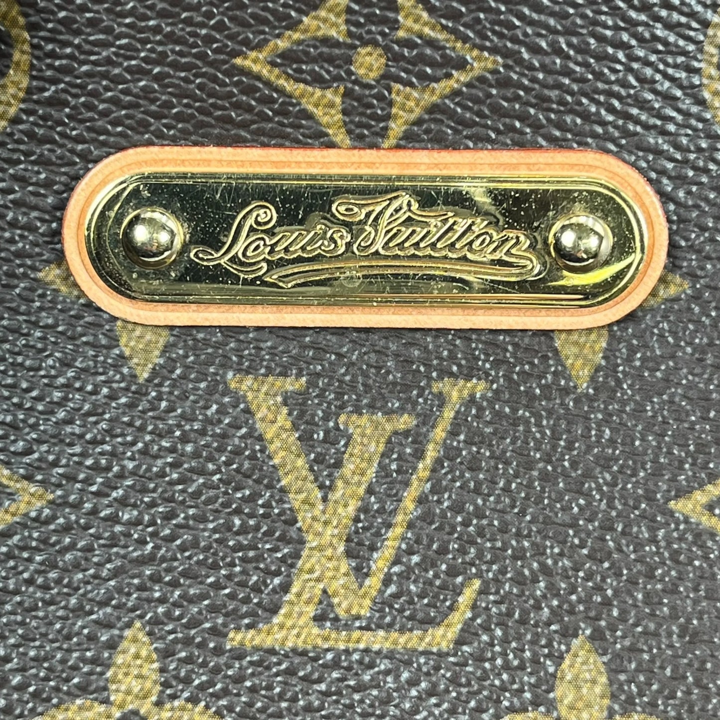 LOUIS VUITTON Eva Clutch Monogram Canvas Shoulder Bag - Brown