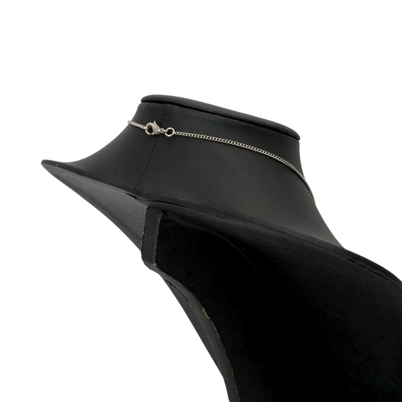 CHANEL ココマーク リボンモチーフ ネックレス - メタル