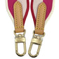 LOUIS VUITTON Bandouliere Jacquard Shoulder Strap - Pink and Beige - 35894 