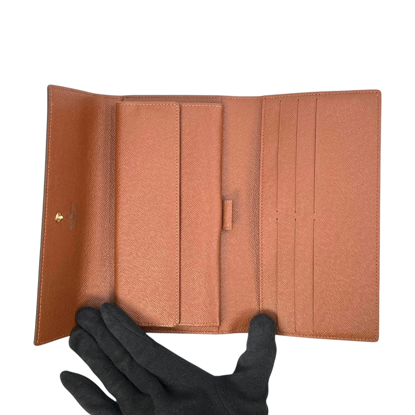 LOUIS VUITTON Portefeuille Long Wallet - Brown 