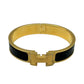 HERMES Clic H Black Gold