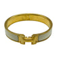 HERMES Clic H Cream Gold