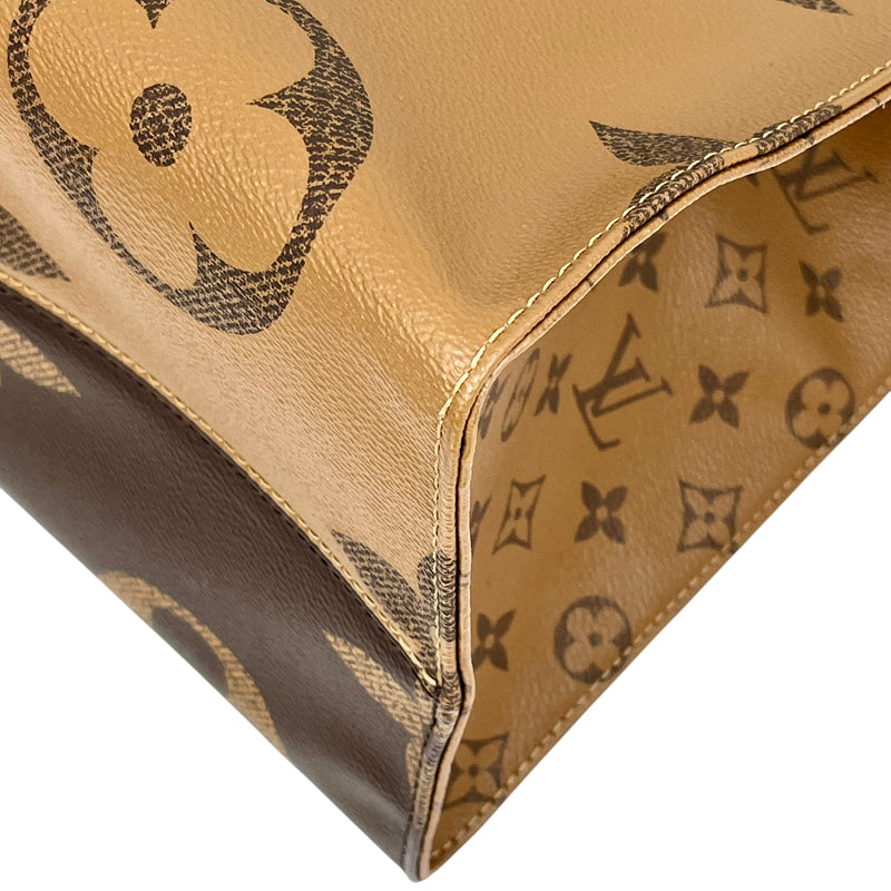 Louis Vuitton On The Go GM Brown Tote Bag