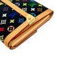 Louis Vuitton Portemone Bie Cult Credit Multicolor Noir