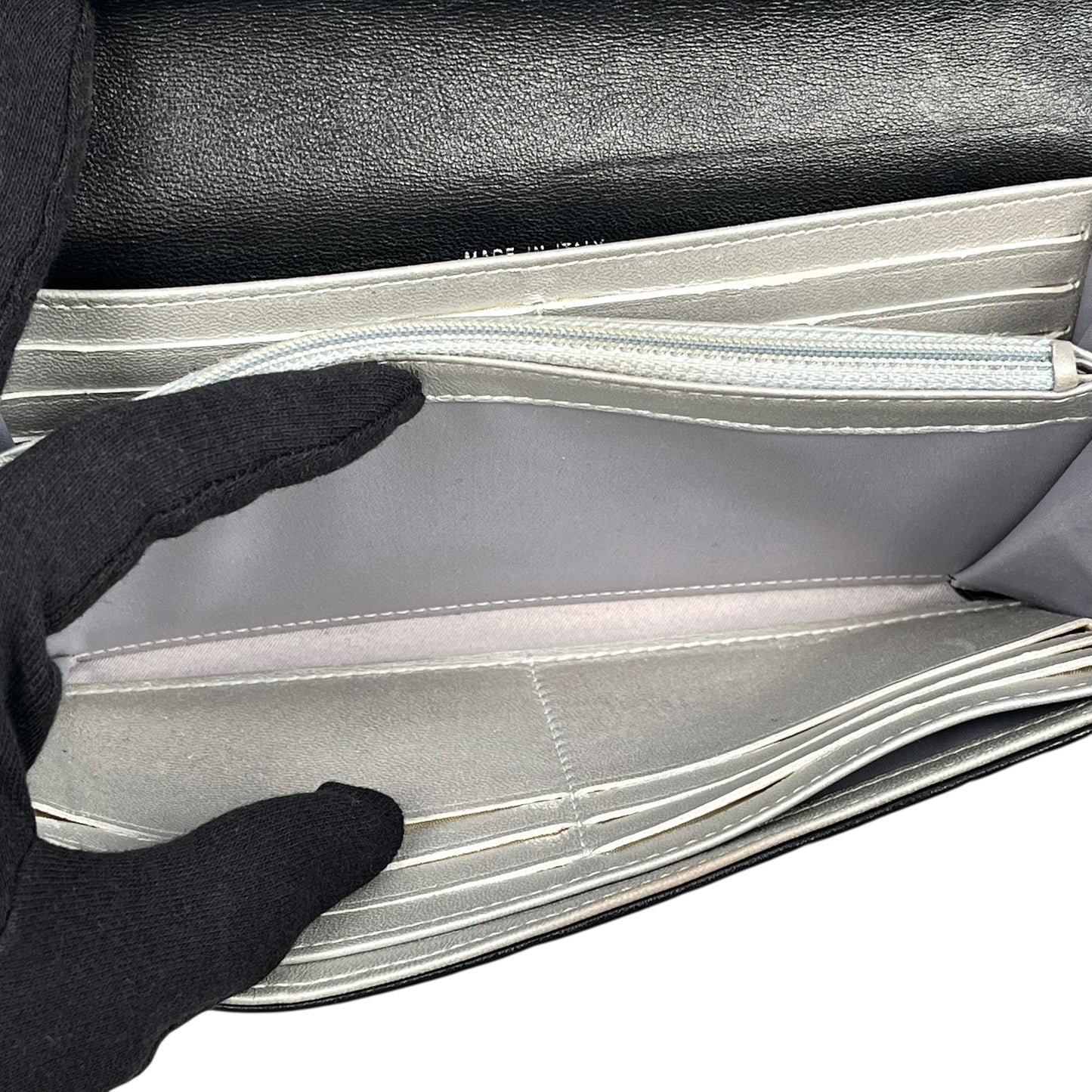 CHANEL Cocomark Camellia long wallet