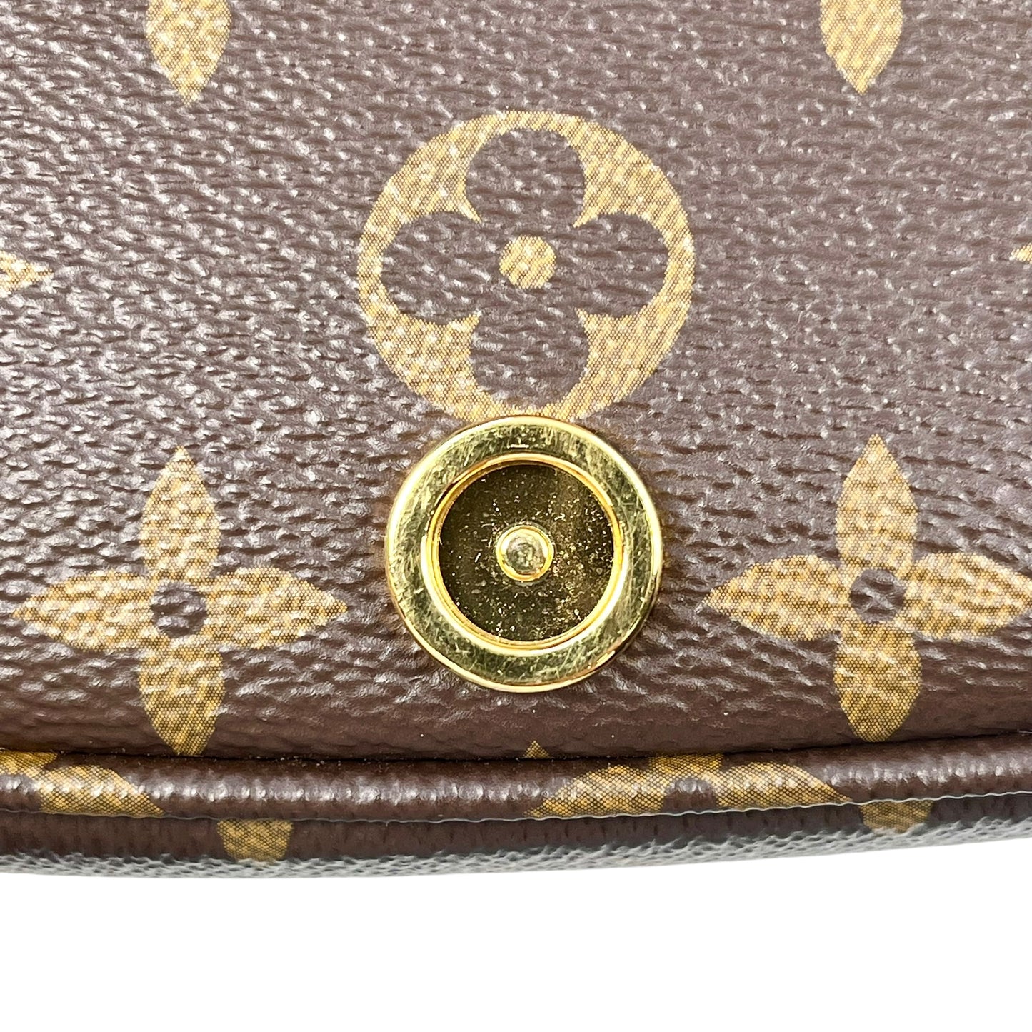 Louis Vuitton Monogram Saumur BB 2way Hand Bag -Brown