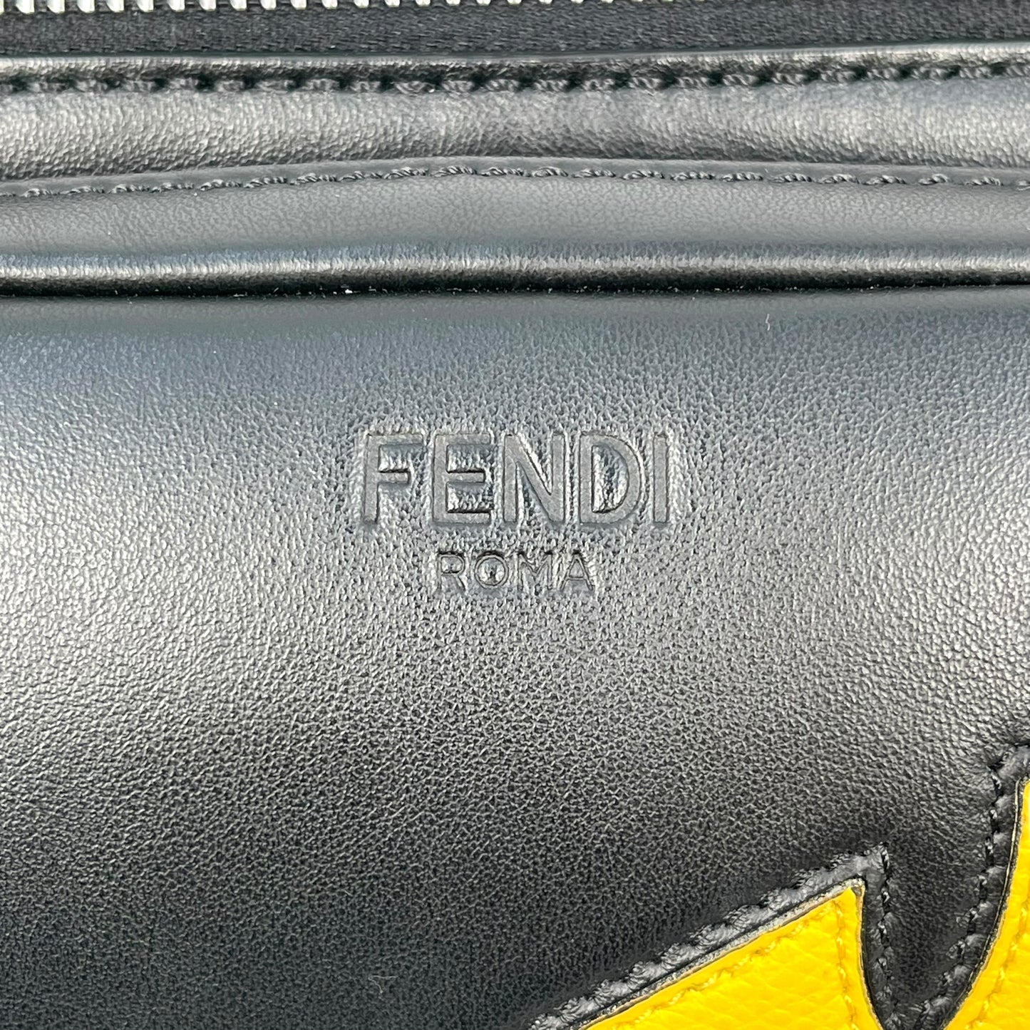 FENDI Monster Body Bag - Black