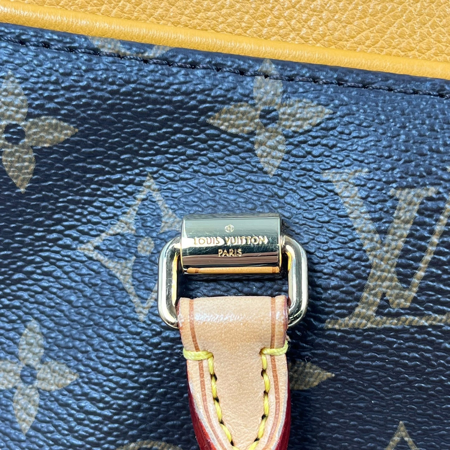 Louis Vuitton Monogram Pallas Safran 2way Hand Bag