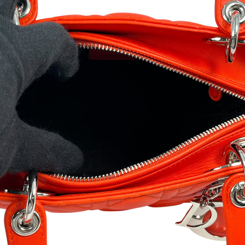 Dior Lady Dior 2way Bag - Orange