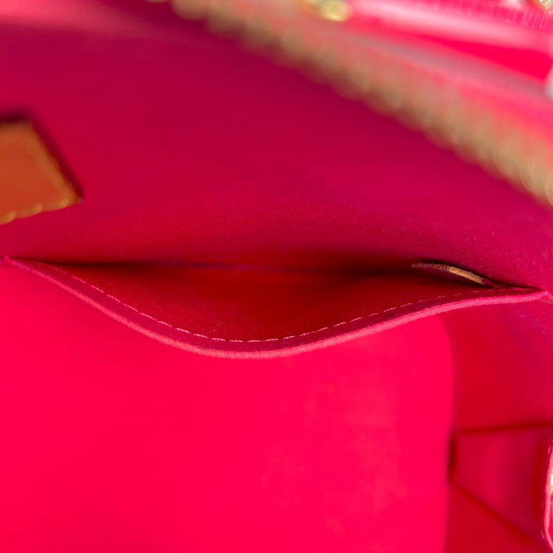 Louis Vuitton Vernis Alma PM Hand Bag - Pink