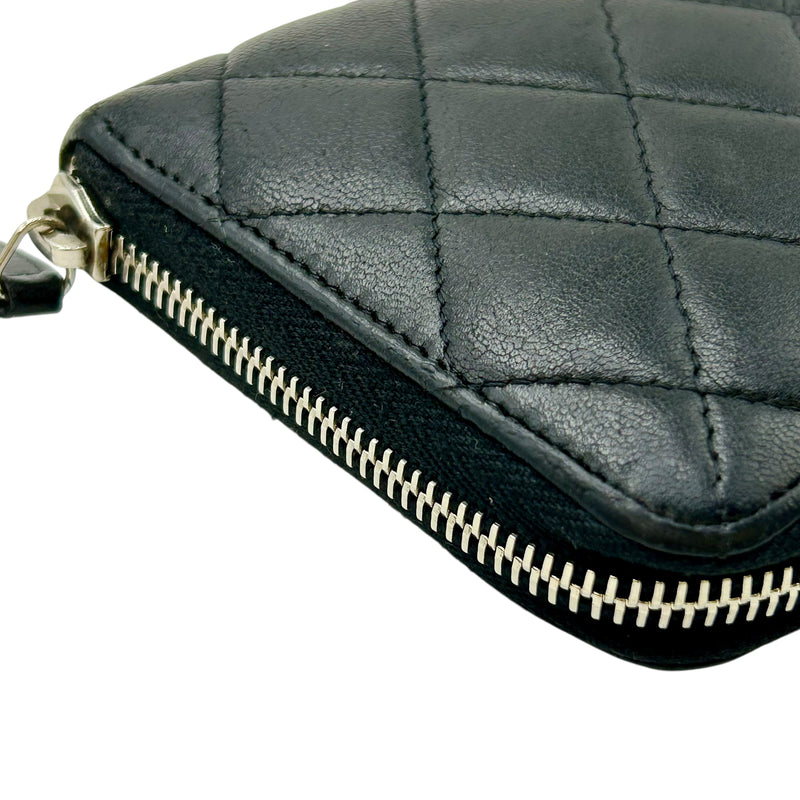 CHANEL Cambon Line Long Wallet - Black