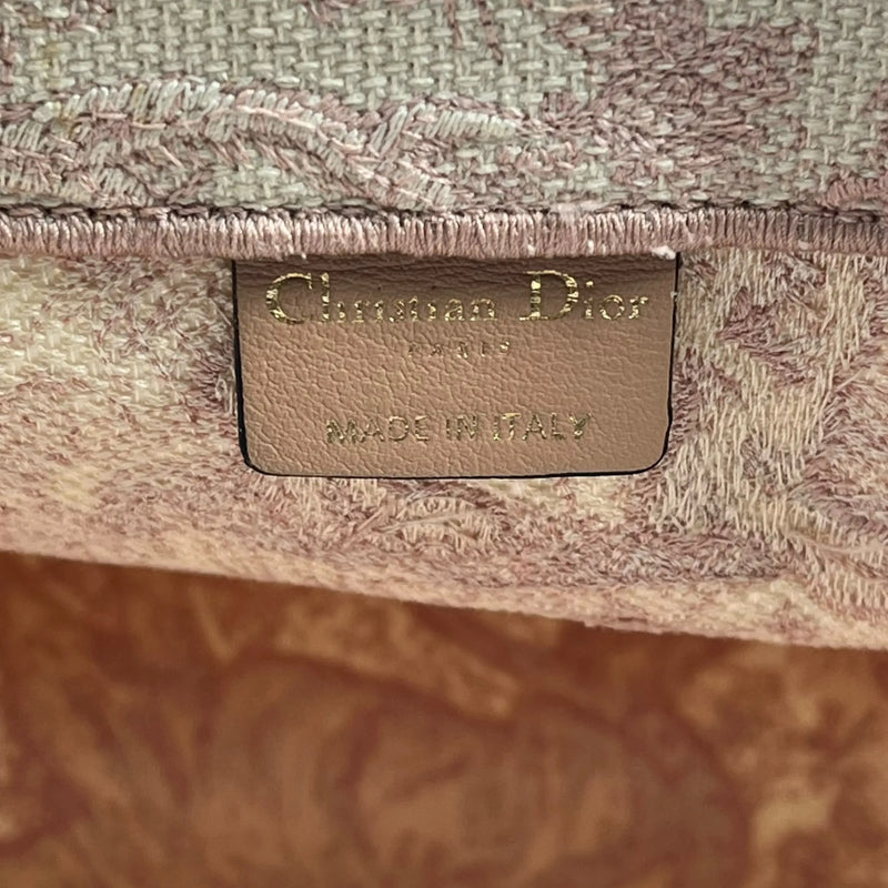 Dior Book Tote Medium Tote Bag - Pink