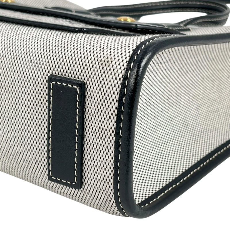 BURBERRY Mini Freya Tote Hand Bag Shoulder Bag - Black