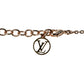 Louis Vuitton Essential V Necklace Rose Gold