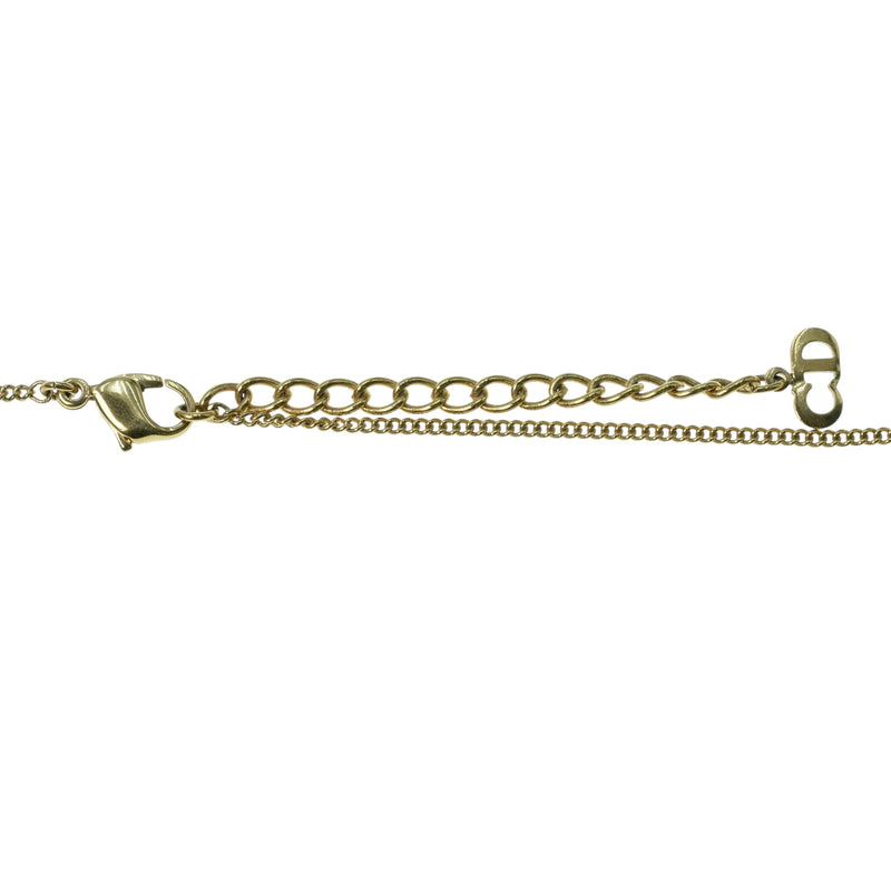 Dior Dolphin Pendant Necklace - Gold Plated