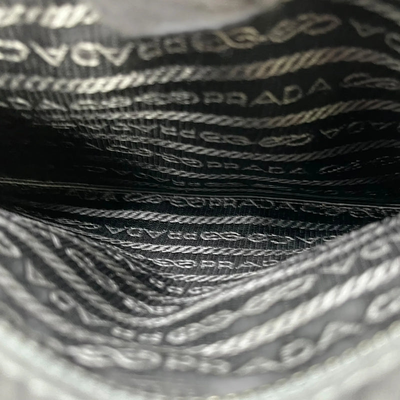 PRADA Re-Nylon Shoulder Bag with Pouch - Black