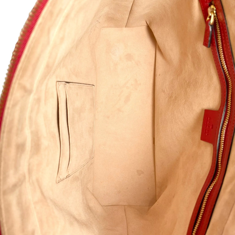 GUCCI GG Blooms GG Supreme Canvas Tote Bag - Red