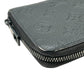 Louis Vuitton Vertical Monogram Taurillon Zippy Long Wallet - Black 