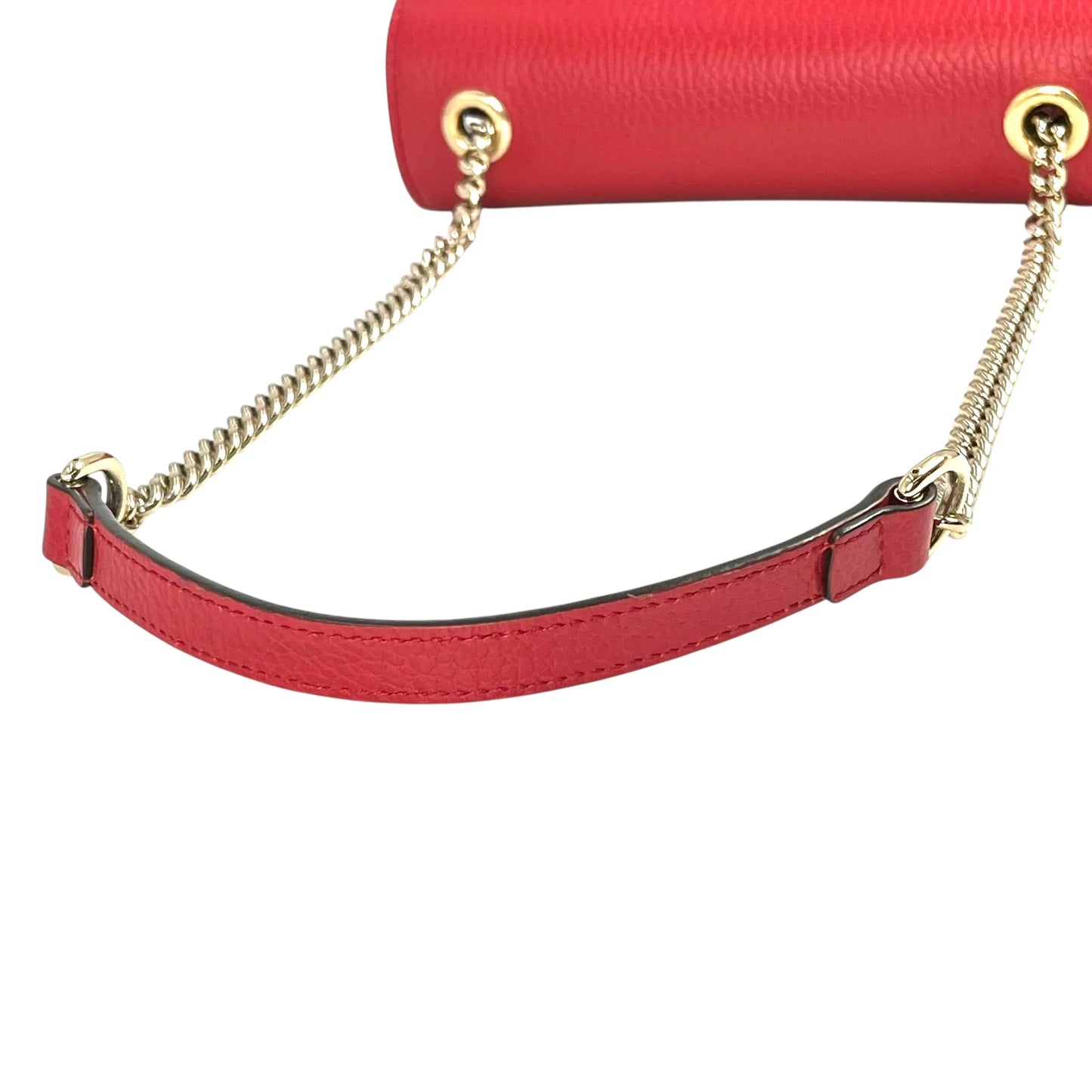 GUCCI Interloking G Shoulder Bag - Red